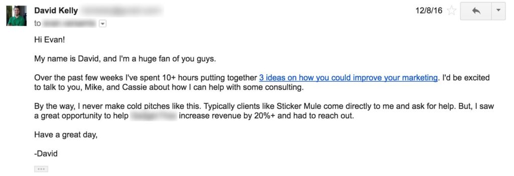 How to generate leads: Cold email style