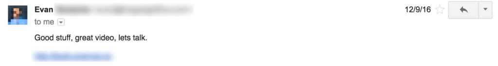 Nusii Prospects Cold Email Response
