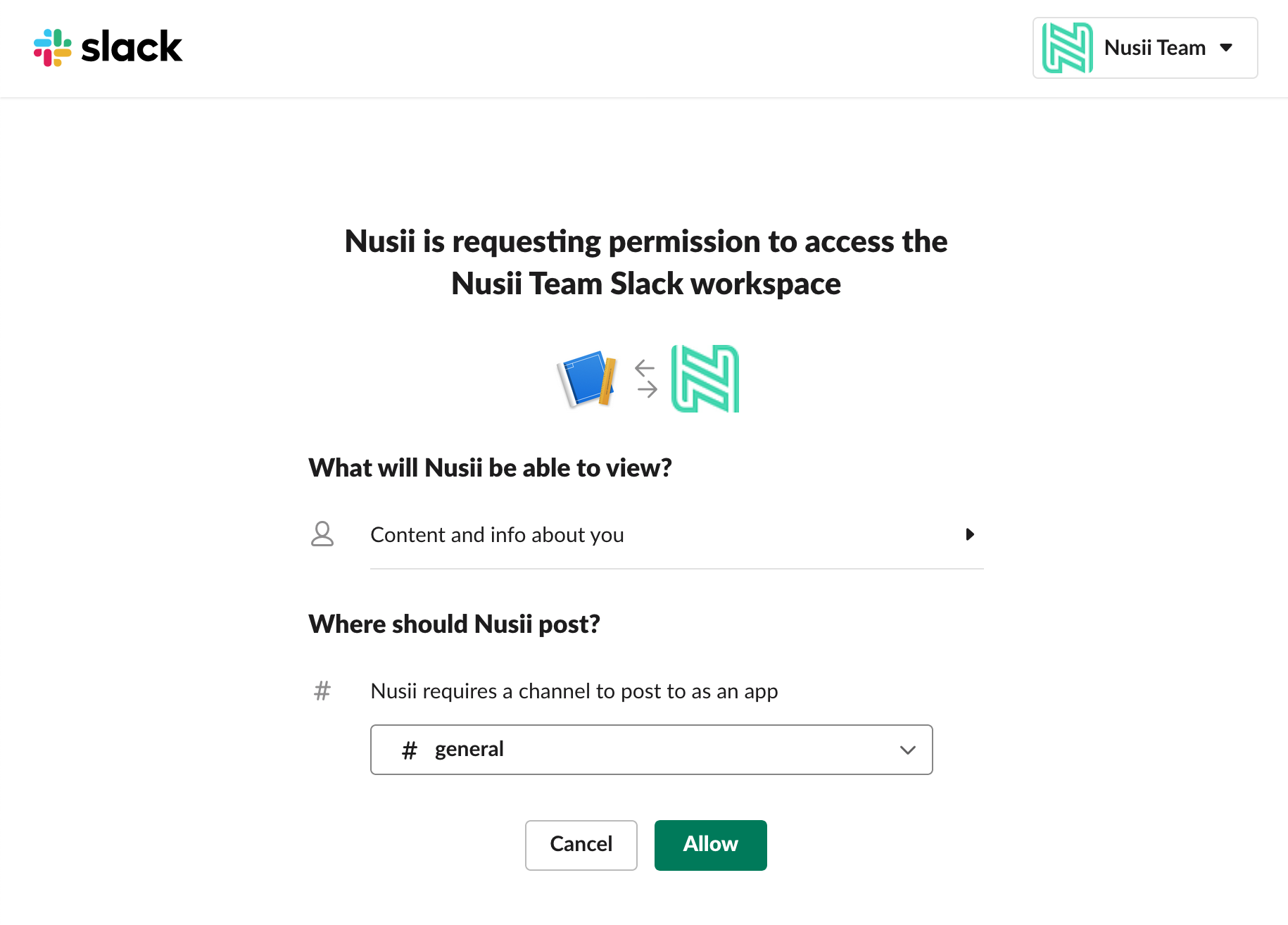 Slack Authorize
