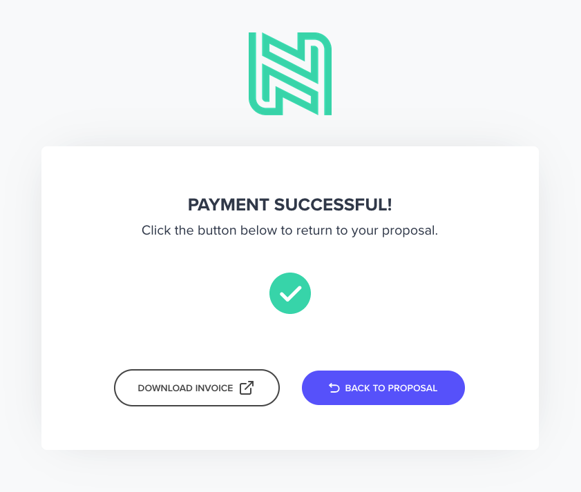 Stripe Payment Success Page