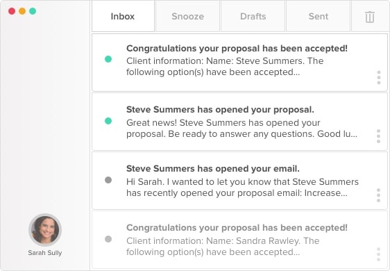 Proposal Notifications