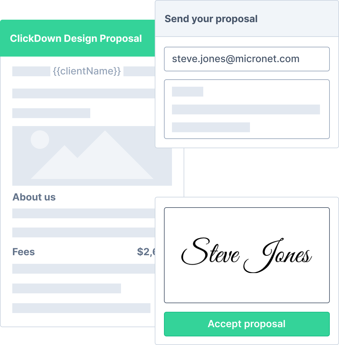 Interactive pricing preview