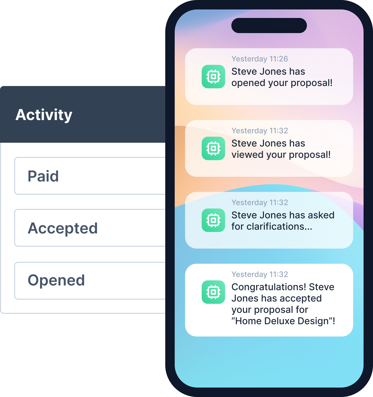 Create proposals