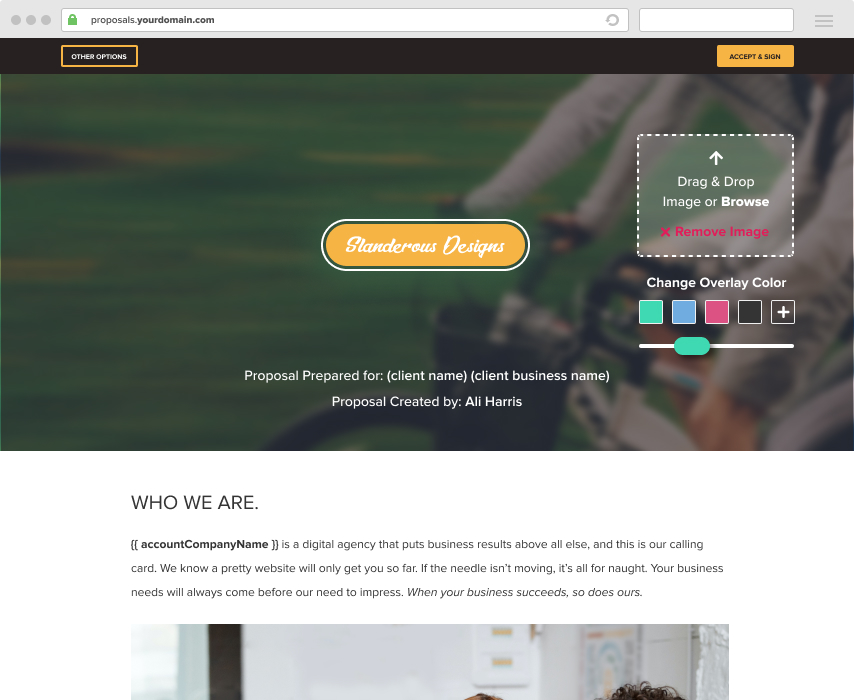 Branding proposal