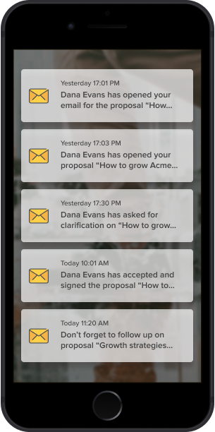 Notifications